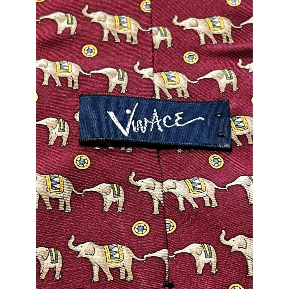 Vivace Tie, Men Tie, Elephants Tie